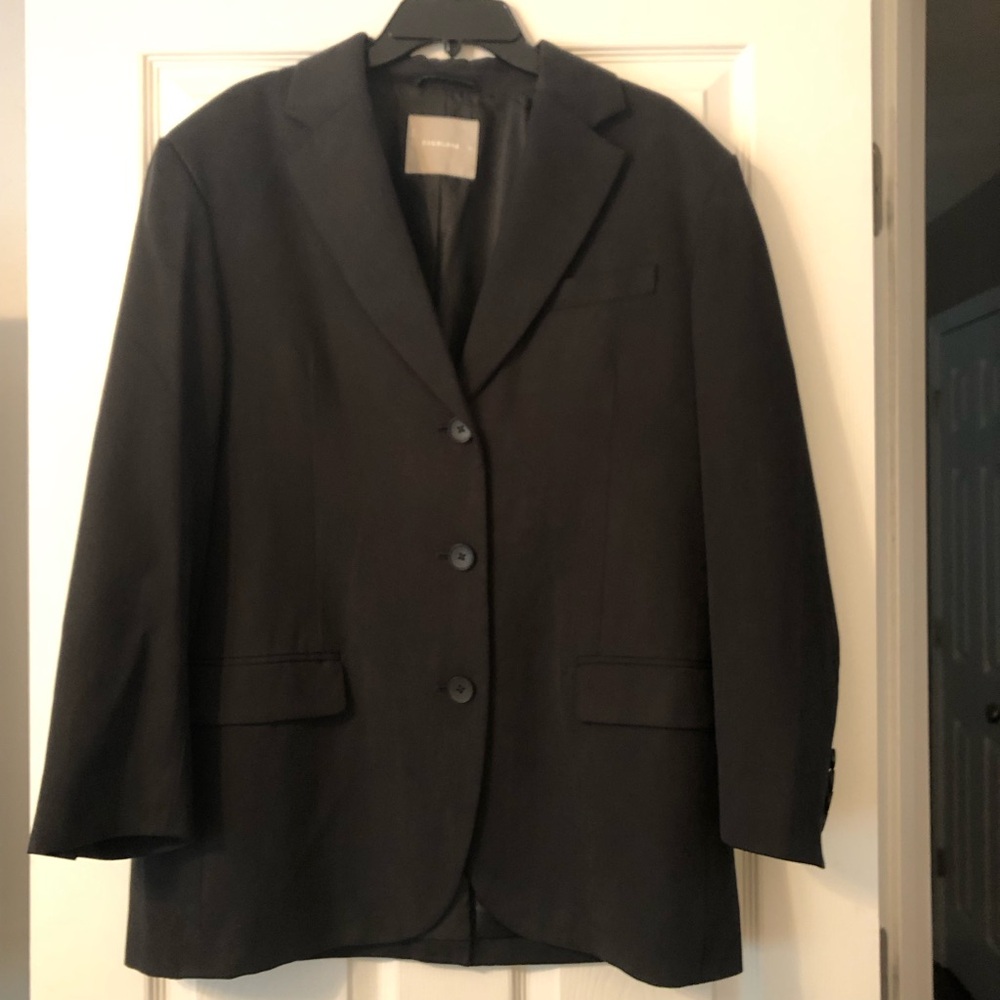 Everlane Black Oversized Blazer size 10